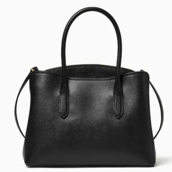 NEW Kate Spade Rory Medium Black Satchel Purse Bag - Picture 5 of 10